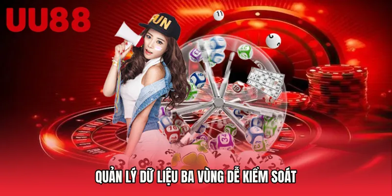 Quản lý dữ liệu ba vùng dễ kiểm soát